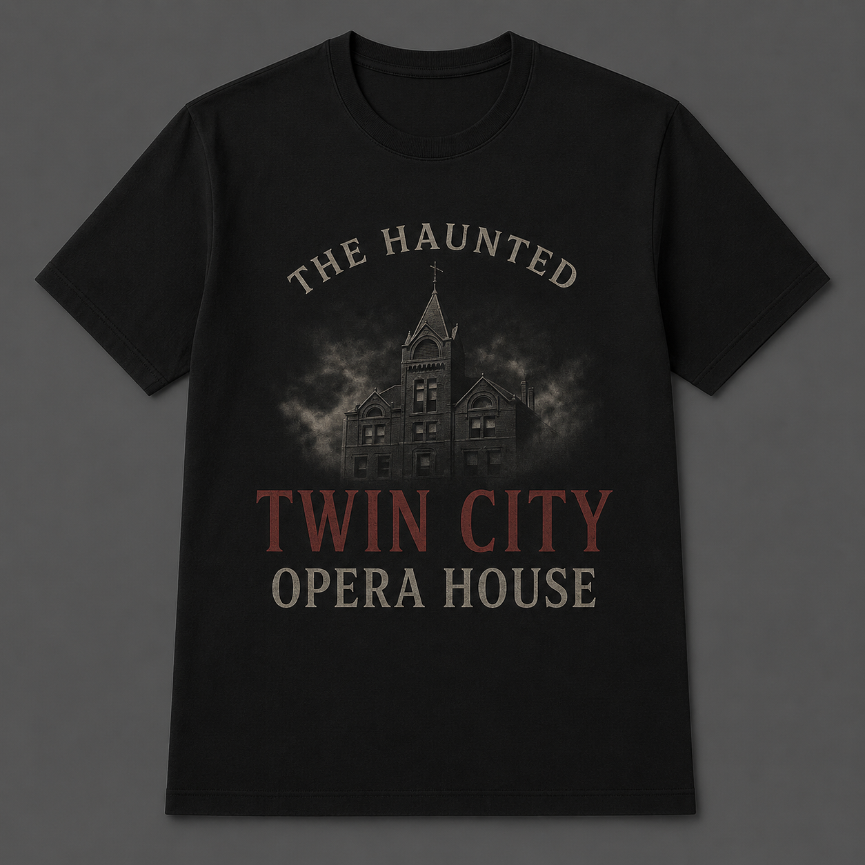 The Shadows Know Your Name - Black T-Shirt     front view